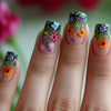 12 Sizes-24 Pcs Press On Nails Y460-2