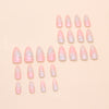 12 Sizes-24 Pcs Press On Nails W1787