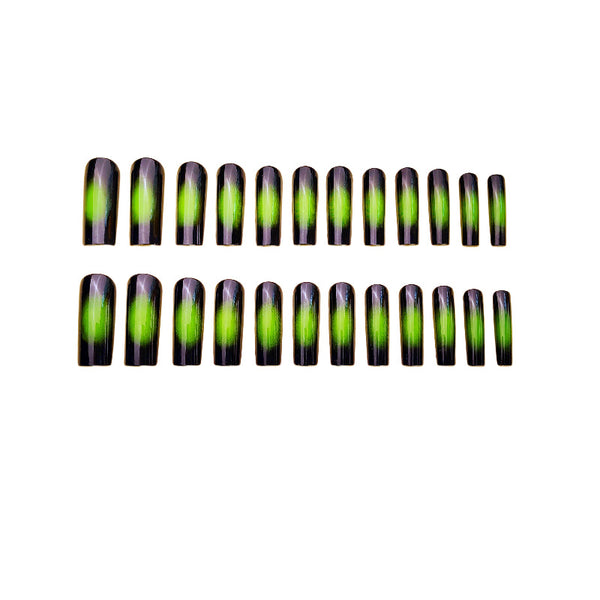12 Sizes-24 Pcs Press On Nails Y211