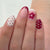 12 Sizes-24 Pcs Press On Nails C1413