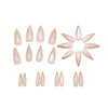 12 Sizes-24 Pcs Press On Nails Y1805