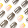 12 Sizes-24 Pcs Press On Nails JP2400