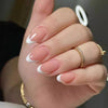12 Sizes-24 Pcs Press On Nails C317