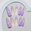 12 Sizes-24 Pcs Press On Nails W2107
