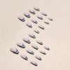 12 Sizes-24 Pcs Press On Nails W750