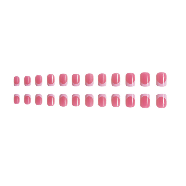 12 Sizes-24 Pcs Press On Nails C081