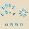 12 Sizes-24 Pcs Press On Nails Y545