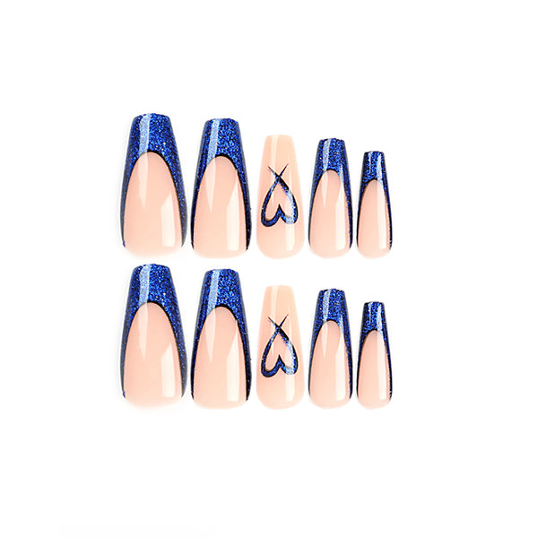 12 Sizes-24 Pcs Press On Nails JP2762