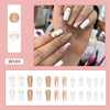 12 Sizes-24 Pcs Press On Nails W589