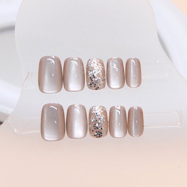 12 Sizes-24 Pcs Press On Nails MY025