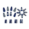 12 Sizes-24 Pcs Press On Nails Y1534