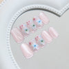 12 Sizes-24 Pcs Press On Nails My228