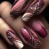 12 Sizes-24 Pcs Press On Nails W1620