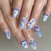 12 Sizes-24 Pcs Press On Nails JP3889