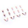 12 Sizes-24 Pcs Press On Nails W217