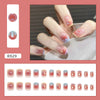 12 Sizes-24 Pcs Press On Nails R929