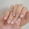 12 Sizes-24 Pcs Press On Nails JP4011