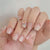 12 Sizes-24 Pcs Press On Nails JP4011