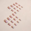 12 Sizes-24 Pcs Press On Nails Z767