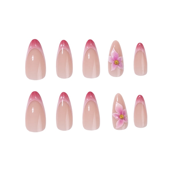 12 Sizes-24 Pcs Press On Nails JP4367
