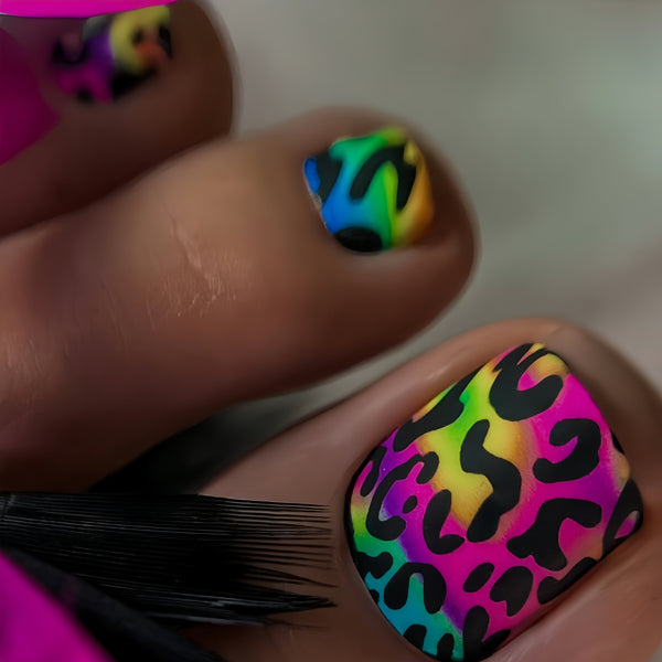 12 Sizes-24 Pcs Press On Nails Y609