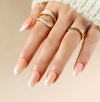 12 Sizes-24 Pcs Press On Nails JP2047