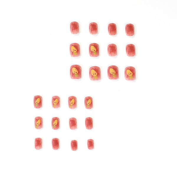 12 Sizes-24 Pcs Press On Nails JP1542