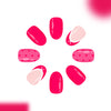 12 Sizes-24 Pcs Press On Nails C1401
