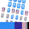 12 Sizes-24 Pcs Press On Nails JP3507