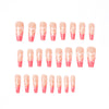 12 Sizes-24 Pcs Press On Nails JP1617