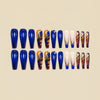 12 Sizes-24 Pcs Press On Nails Y1851