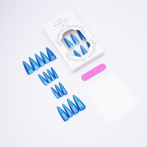 12 Sizes-24 Pcs Press On NailsHZ0345