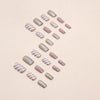 12 Sizes-24 Pcs Press On Nails W928