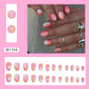 12 Sizes-24 Pcs Press On Nails W1394