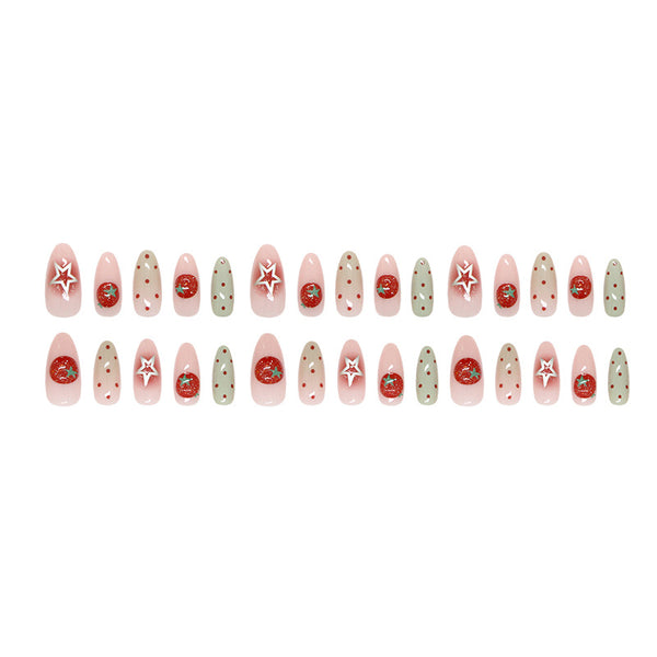 30 Pcs Press On Nails W2094