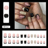 12 Sizes-24 Pcs Press On Nails W552