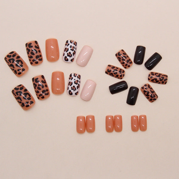 12 Sizes-24 Pcs Press On Nails W1853