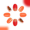 12 Sizes-24 Pcs Press On Nails C1182