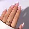 12 Sizes-24 Pcs Press On Nails JP3667