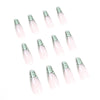 12 Sizes-24 Pcs Press On Nails JP1588