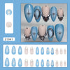12 Sizes-24 Pcs Press On Nails Z1041
