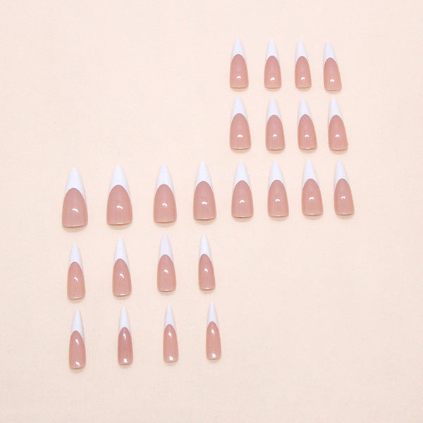12 Sizes-24 Pcs Press On Nails W2038