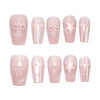 12 Sizes-24 Pcs Press On Nails nail-accessory