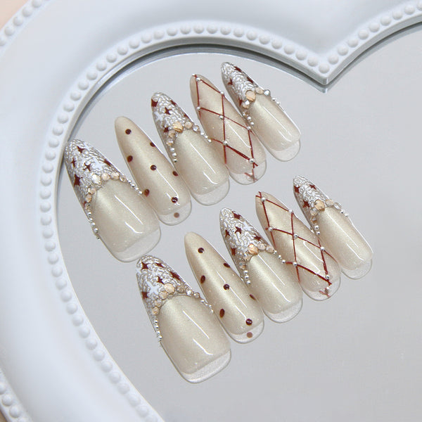 30 Pcs Press On Nails Z1329