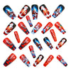 12 Sizes-24 Pcs Press On Nails Y1200