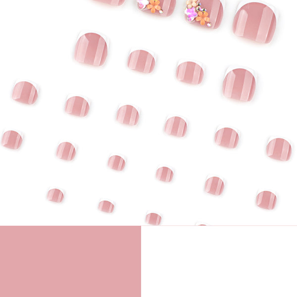 12 Sizes-24 Pcs Press On Nails JP3799