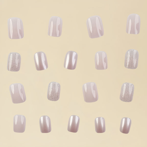 12 Sizes-24 Pcs Press On Nails Y049