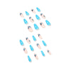 12 Sizes-24 Pcs Press On Nails JP1430