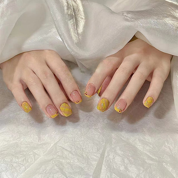 12 Sizes-24 Pcs Press On Nails R872
