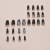 12 Sizes-24 Pcs Press On Nails W027